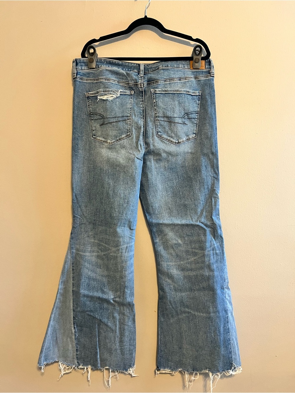 American Eagle Outfitters High Rise Stretch Festival Flare Jeans | Women’s 20 - Picture 2 of 6